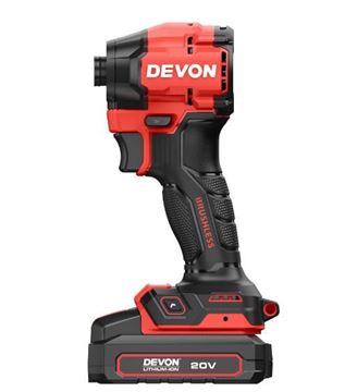 תמונה של סט מברגת אימפקט קומפקט BL 20V כולל 2 סוללות 2AH ומטען בארגז