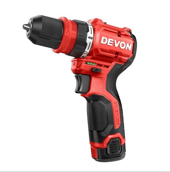 תמונה של מקדחה + ראשים מתחלפים 12V BL כולל 2 סוללות 2AH + מטען בארגז