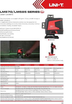 תמונה של מפלס לייזר 16 קווים ירוק UNI-T