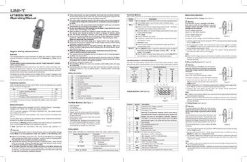 תמונה של צבת זרם AC/DC 400A +קבל+טמפ+תד UNI-T