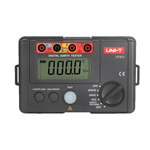 תמונה של בודק הארקה דיגיטלי+מד התנגדות UNI-T