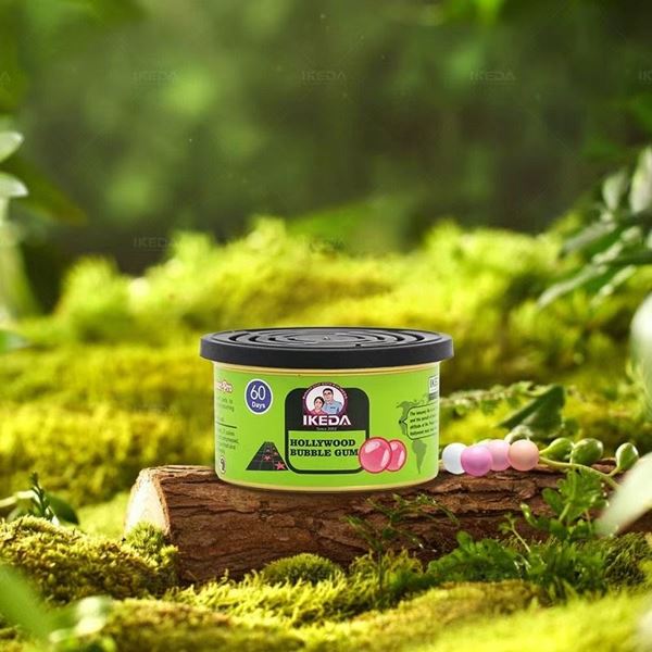 תמונה של פחית ריח לרכב מסטיק IKEDA