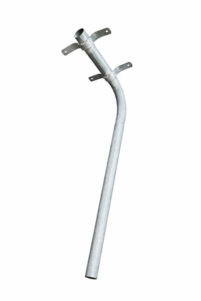 תמונה של זרוע בודדת "1.5 באורך 1.5 מ' לפנס לעמוד עץ+חבק