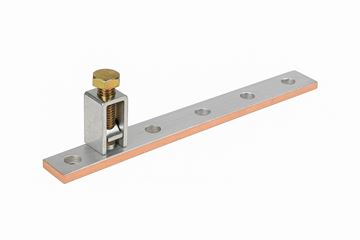 תמונה של פס נחושת מצופה 15X3+מהדק' 160A