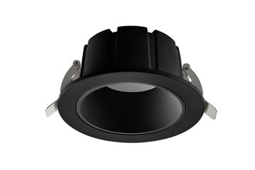 תמונה של ארבל שקוע תיקרה שחור גוון אור משתנה 30W