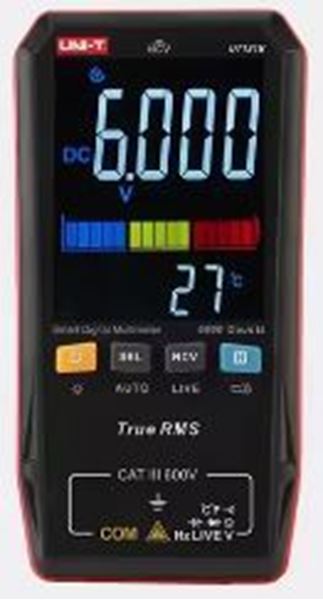 תמונה של מולטימטר True RMS מתח 1000V DC מתח 750V AC