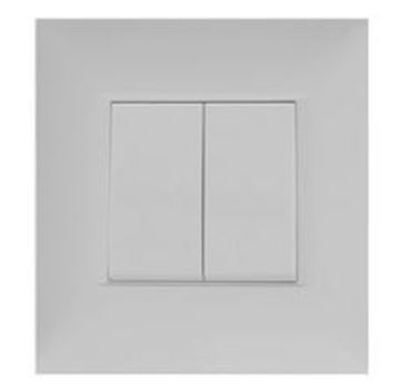 תמונה של מפסק כפול (2 מפסקי יחיד) CLICK Q ק-16A 55 תה"ט