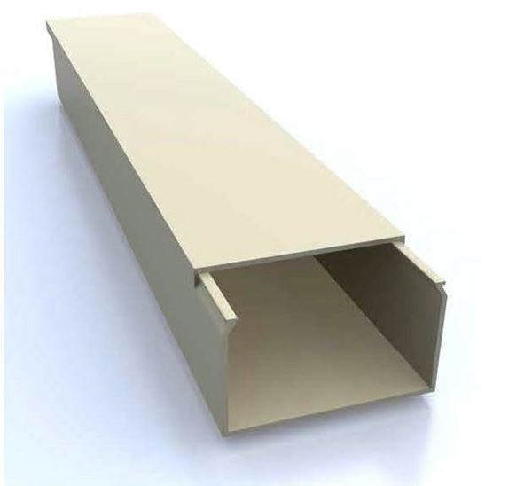 תמונה של תעלה 60X40 PVC + מחיצה