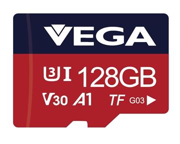 תמונה של כרטיס זיכרון למצלמות 128GB VEGA