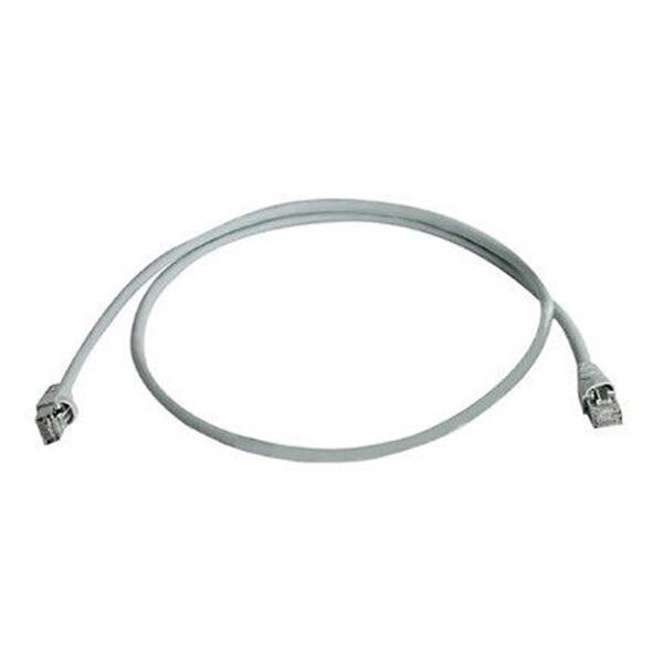 תמונה של מגשר CAT5E אפור 2.0 מ' מסוכך