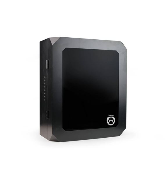 תמונה של ארון מתכת דקורטיבי לעמדת טעינה 50X60X25 PANDA
