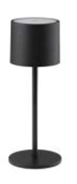 תמונה של מלאני מנורת שולחן נטענת IP54 3000K-5500K 1.7W שחור