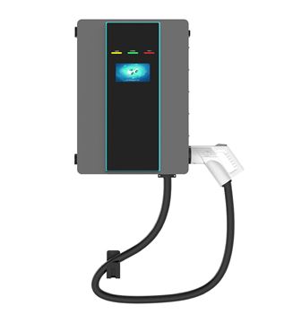תמונה של עמדת טעינה מהירה 20kW DC | כבל 5 מטר RFID | CCS1